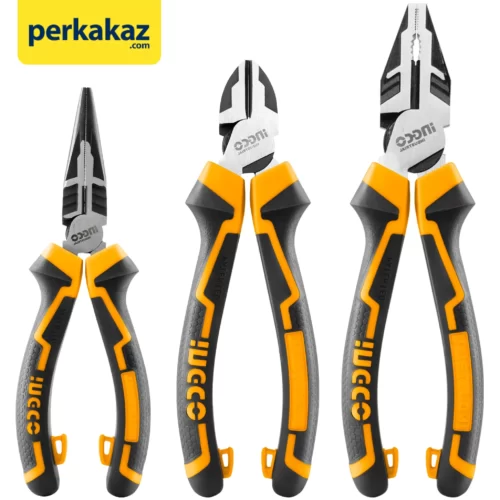 Tang Potong Lancip Tang Kombinasi Set 3pcs INGCO HKHLPS2831 Runcing