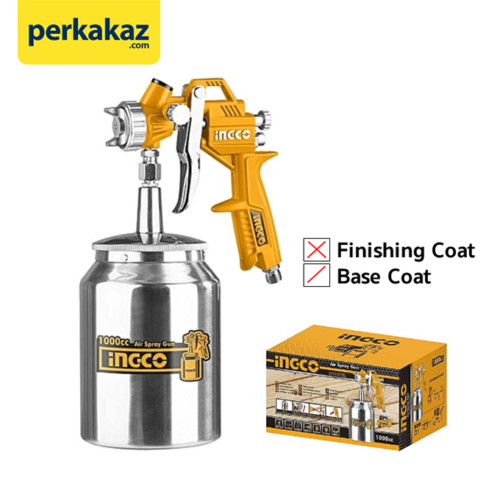 Spray Gun Ingco Tabung Bawah Semprotan Cat Motor Ingco Asg3105