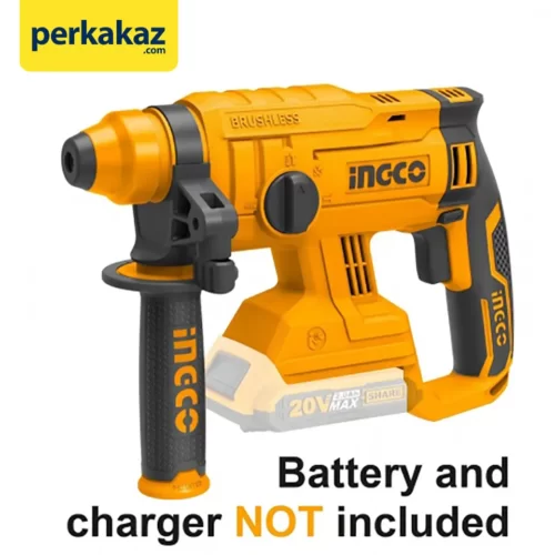 Mesin Rotary Hammer Cordless 20V Brushless / Bobok Bor Ingco CRHLI2201